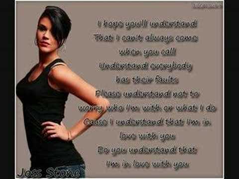 Joss Stone - Stuck On You (Lyrics)