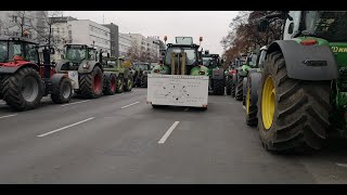 Trecker-Demo in Berlin