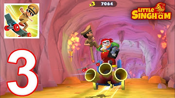 Little Singham Super Skater - Gameplay Walkthrough Part 3 - Tutorial (Android,IOS)