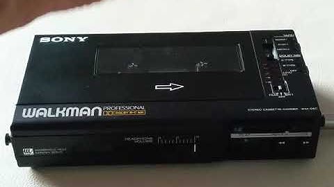 Sony WM D6C and D6 pitch noise on output design flaw