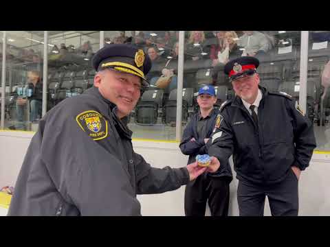 Charity Hockey Game Cobourg Fire vs Cobourg Police March 23, 2024