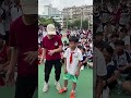 This child surprised everyone in the basketball ground.#shortvideo