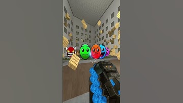 LOBOTOMY DASH NEXTBOTS CHASING IN LIMINAL HOTEL! #gmod #nextbotchasing #shorts