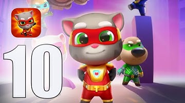 Talking Tom Hero Dash - Gameplay Walkthrough Part 10 - (iOS, Android)