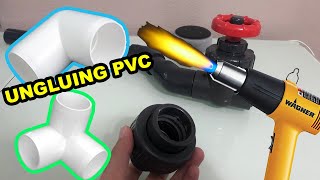 How to unglue PVC