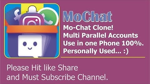 MoChat-Clone App  Now Use Multi Whatsapp 😎 Accounts in one Phone App Intro 🔥🔥🔥