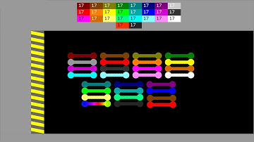 Shutter Crush 26 Worm Survival Race in Algodoo