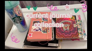 My journal collection 2020