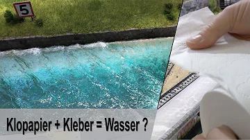 Wie kann ich Wasser darstellen?