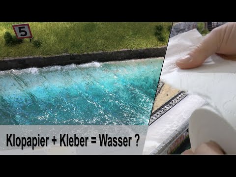 Realistisches Meer- und Seewasser leicht & Kostengünstig basteln