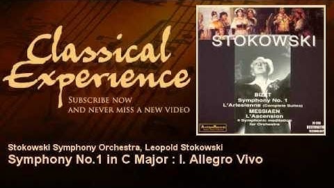 Georges Bizet : Symphony No.1 in C Major : I. Allegro Vivo