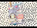 6x6 Paper | Mini File Folder Style Booklet with Pocket | Flat Mail Idea | Junk Journal