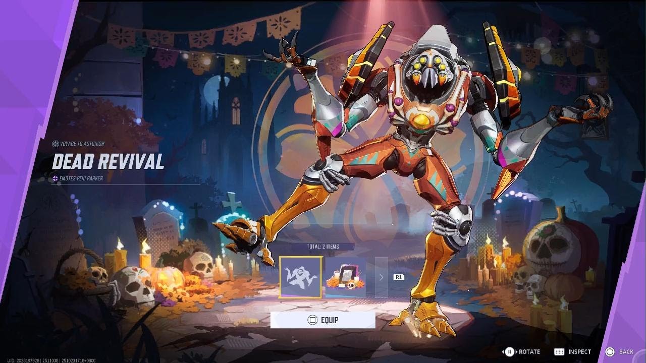 Marvel Rivals Dead Marvel Rivals Dead Revival Emote and Floral Frights Spray Acquired ...