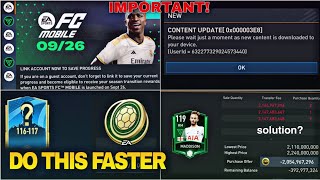 Do This faster !! FIFA Mobile important Things do for better start in FC Mobile 🔥