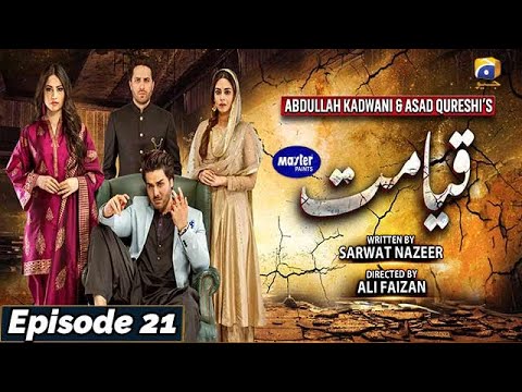 Qayamat - Ep 21 [Eng Sub] - Digitally Presented by Master Paints - 17th March 2021 | Har Pal Geo