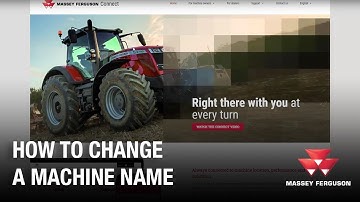 MF Connect | How to Change a Machine Name