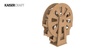 How to Construct Kaisercraft BTP Storage Ferris Wheel SB2313
