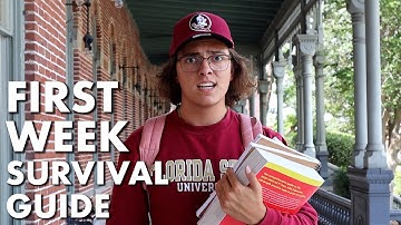 What the First Week of College is Really Like | College Freshman Advice