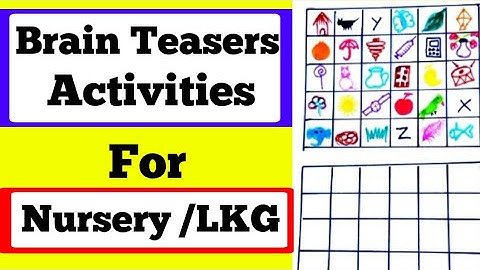 Concentration & Logical Thinking  Worksheet For Kindergarten| #Logicalreasoningforkids #BrainTeasers