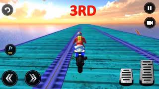 Bike Stunts Racing Moto : Impossible Tracks screenshot 3