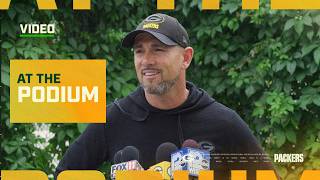 Matt LaFleur believes team has 'really solid foundation' as minicamp winds down
