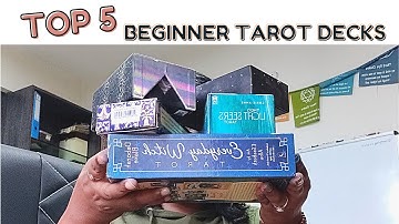 Top 5 Beginner Tarot Decks | Tips for buying your FIRST tarot deck
