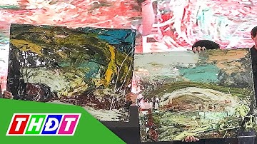 Họa sĩ Việt lập Kỷ lục thế giới vẽ tranh bằng tay | THDT