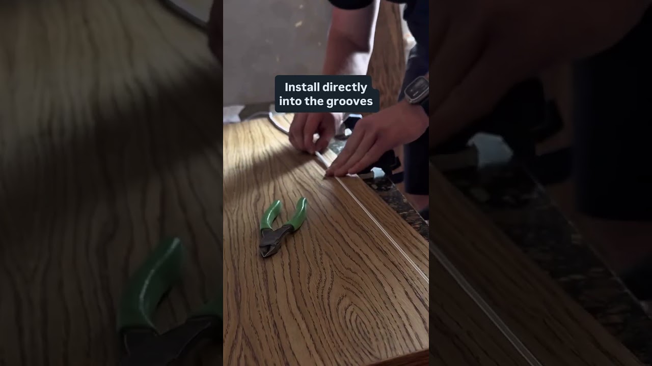 Routing Neon Flex into bespoke cabinetry ✨