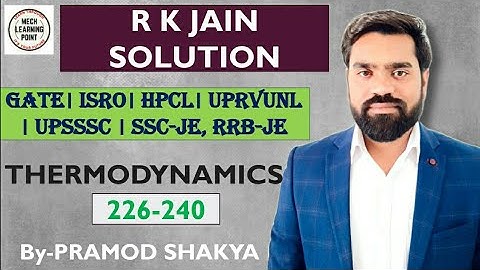 R k jain Mechanical objective solution| Thermodynamics Mcq|r k jain mechanical engineering objective