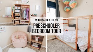 MONTESSORI AT HOME: Montessori Preschool Bedroom Tour screenshot 5