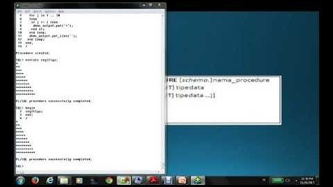 sql stored program, procedure function basis data
