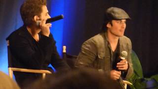 Vampire Diaries Convention Parsippany NJ Aug 19, 2012 Ian & Paul Panel