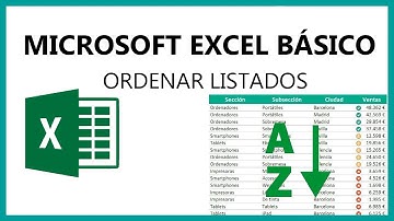 ORDENAR DATOS ALFABETICAMENTE EN EXCEL ⌨️ Curso de Microsoft Excel