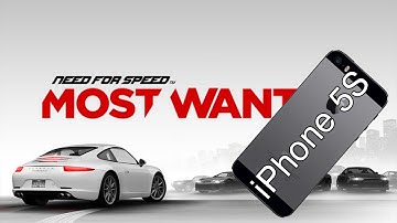 Need for Speed Most Wanted Gameplay on iPhone 5S (iOS) gaming performance & review in Full HD