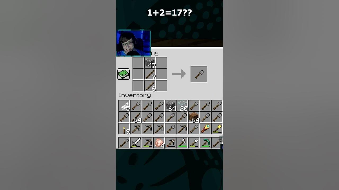 Too Many Shovels Minecraft shorts YouTube