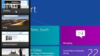 الحلقة 9 : التعامل مع خاصية Switcher لتحريك تطبيقات Windows 8 screenshot 1