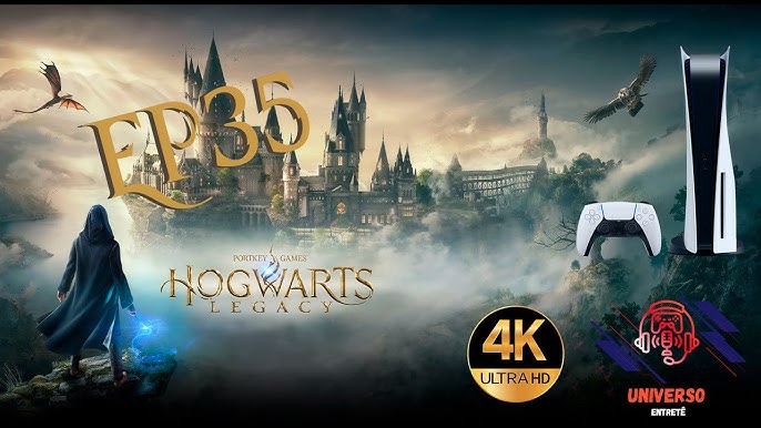 Hogwarts Legacy, resolvendo enigma do Xadrez de Bruxo na Cripta do Tesouro  perto de Cragcroft. 