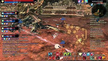 Tera Online First Dungeon/ Boss - Archer Gameplay