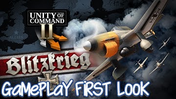 Unity of Command II - Blitzkrieg (PC) Gameplay First Look