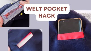 Download Lagu A Very Easy Way to Sew a Welt Pocket MP3