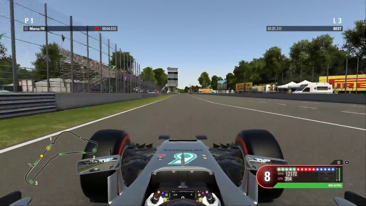 F1 2016 Monza Hotlap (