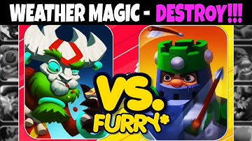 LUDUS/MergeArena PVP | WEATHER MAGIC - DESTROY!!! (Android, iOS)