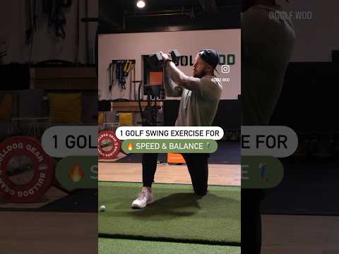 Better body, better golf 💯 1 movement for speed and balance - get your reps
