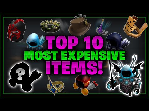 Roblox: 15 Most Expensive Catalog Items