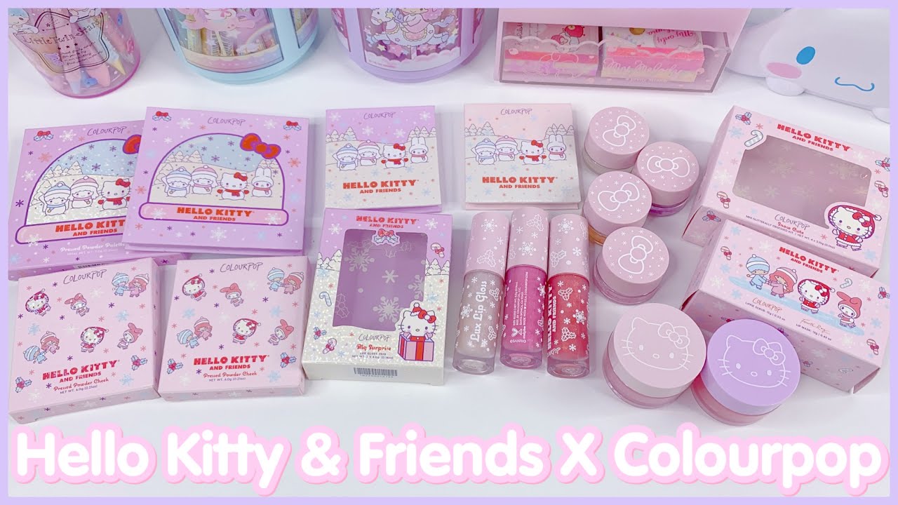Unboxing Hello Kitty & Friends Makeup From Colourpop