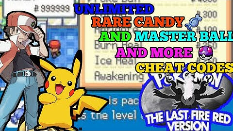 Pokemon The Last FireRed GBA Cheat Codes | 100% Working Cheat Codes | pokemon gamer