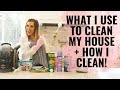 How I Clean My House + What I Use! | Cleaning hacks!