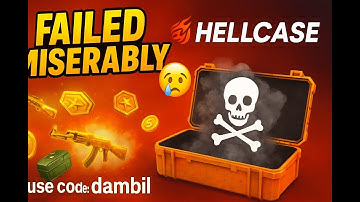 I Tried to Win a Hellcase Battle… and Failed Miserably! use code:dambil