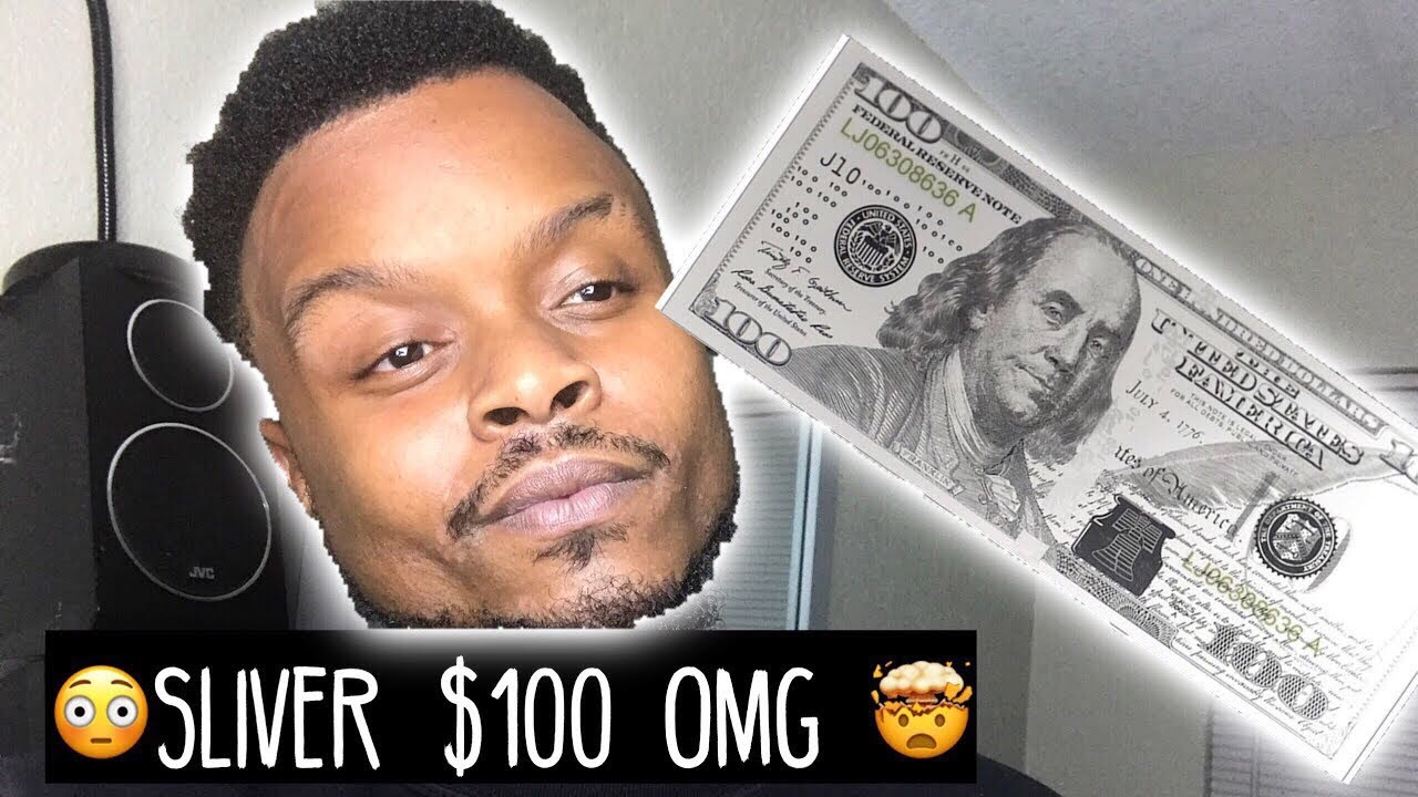 $100 bill Silver