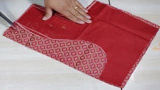 how to Matka Gala blouse design | Matka Gala cutting and stitching tutorial